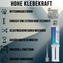 30 Minuten Epoxidharz ConPox-30, 25g, Spritze mit 5 Mischdüsen